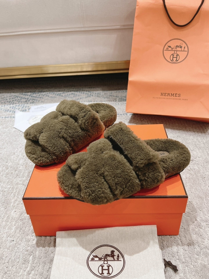 Hermes Slippers